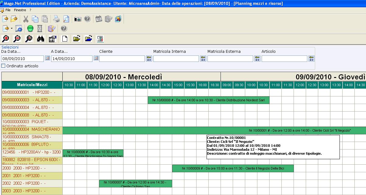 Software Gestione Noleggi