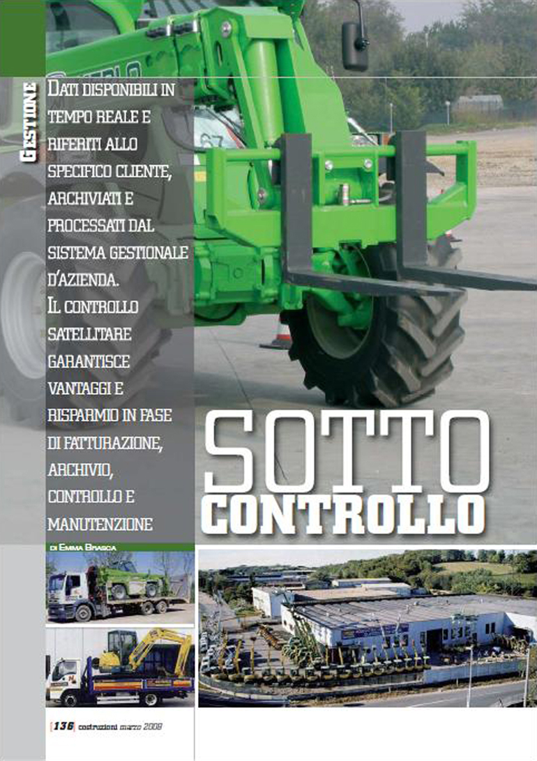 Software Gestione Parco Mezzi Noleggio (Rivista Costruzioni di Marzo 2008)