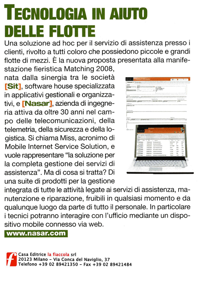 MISS: software per gestire assistenze e post vendita